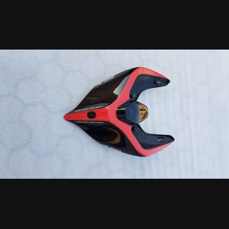 Complete and painted fairings with back seat Neoprene seat DUCV4LMT