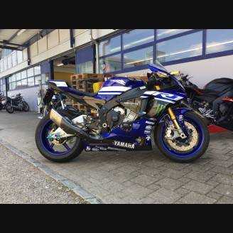 Complete and painted fairings in abs YMH R1 EDRN