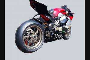 Complete and painted fairings with back seat Neoprene seat DUCV4WTRE