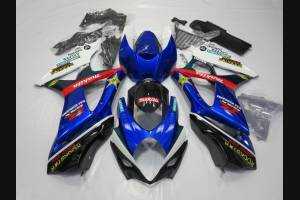 Painted street fairings in abs compatible with Suzuki Gsxr 1000 2007 - 2008 - MXPCAV11468