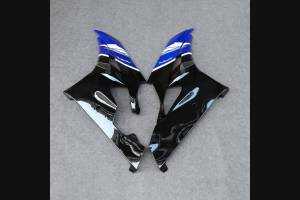 Complete and painted fairings in abs YAM R6 D BLC 
