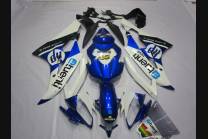 Complete and painted fairings in abs YAM R6 D BLC