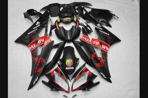 Complete and painted fairings in abs YAM R6 D BLC 