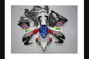 Lackierte Straße Verkleidung auf ABS kompatibel mit Honda CBR 500R 2013 - 2015 - MXPCAV11555