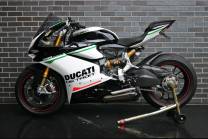 Complete and painted fairings with back seat Neoprene seat DUCV4 DT