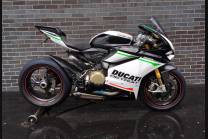 Complete and painted fairings with back seat Neoprene seat DUCV4 DT 2