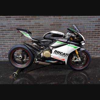 Complete and painted fairings with back seat Neoprene seat DUCV4 DT