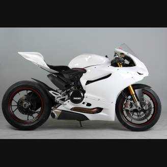 Complete fairings in 5 pieces without front fender Vers.2 Seat Race