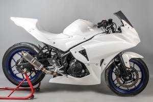 Complete and racing Fairings without Front Fender Vers.2 