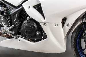 Complete and racing Fairings without Front Fender Vers.2 