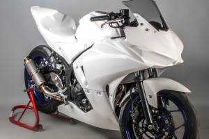 Complete and racing Fairings without Front Fender Vers.2 