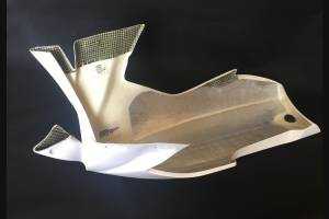 Complete and racing Fairings without Front Fender Vers.2 