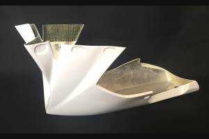 Complete and racing Fairings without Front Fender Vers.2 