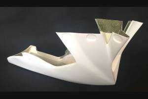 Complete and racing Fairings without Front Fender Vers.2 