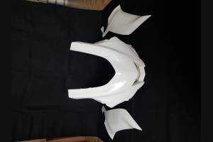 Front fairings without back seat and fender 