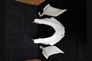 Front fairings without back seat and fender 