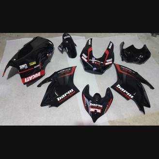 carenado completo con guardabarros Barnizado Colin Neoprene DUCV4BR18
