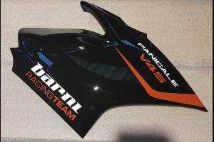 Complete and painted fairings with back seat Neoprene seat DUCV4BR18