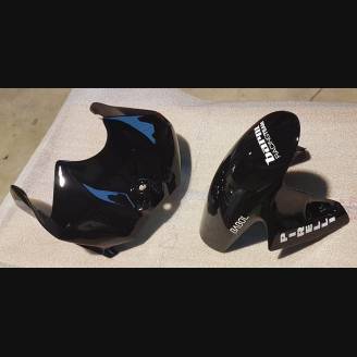 Complete and painted fairings with back seat Neoprene seat DUCV4BR18