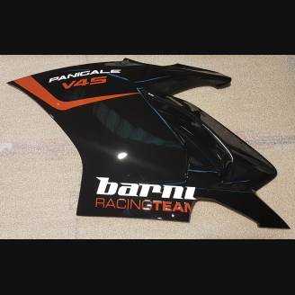 Complete and painted fairings with back seat Neoprene seat DUCV4BR18