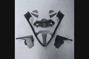 Complete and painted fairings in abs RED 