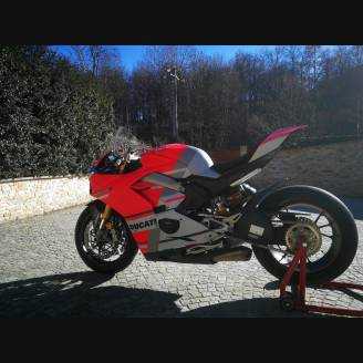 Carénages ABS peinture strett Ducati Panigale V4 pour Akrapovic Échappement DUCV4 CSSP