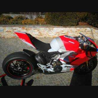 ABS Verkleidung Lackiert street Ducati Panigale V4 Akrapovic Auspuff DUCV4 CSSP
