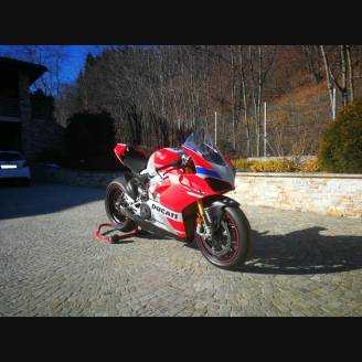 ABS Verkleidung Lackiert street Ducati Panigale V4 Akrapovic Auspuff DUCV4 CSSP