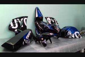 Complete and painted fairings SZ17 RUJ