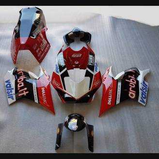 Complete and painted fairings with back seat Neoprene seat DUCV4AR17