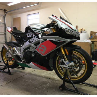 Lackierte Rennverkleidung Aprilia RSV4 2015 - 2020 Schnellverschlüsse frei - MXPCRV11788