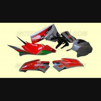 Carene Racing Verniciate Aprilia RSV4 2015 - 2020 + viti, ganci rapidi - MXPCRV11789