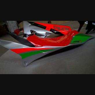 Lackierte Rennverkleidung Aprilia RSV4 2015 - 2020 Schnellverschlüsse frei - MXPCRV11789