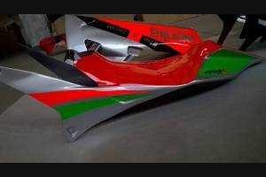 Lackierte Rennverkleidung Aprilia RSV4 2015 - 2020 Schnellverschlüsse frei - MXPCRV11789
