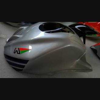 Lackierte Rennverkleidung Aprilia RSV4 2015 - 2020 Schnellverschlüsse frei - MXPCRV11789