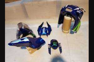 Carenado Racing Pintado Yamaha R1 2015 - 2019 tornillos rapidos gratis-MXPCRV11795
