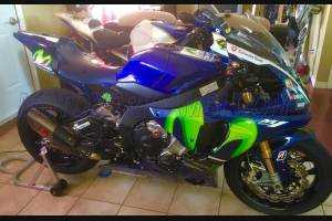 Carenado Racing Pintado Yamaha R1 2015 - 2019 tornillos rapidos gratis-MXPCRV11795