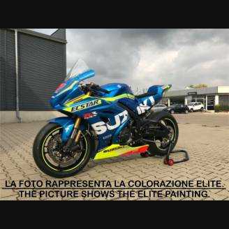 Lackierte Rennverkleidung Suzuki Gsxr 1000 2017 - 2024 Schnellverschlüsse frei - MXPCRV11798