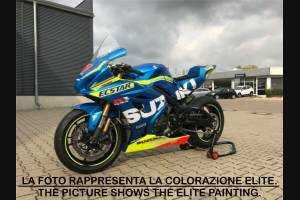 Lackierte Rennverkleidung Suzuki Gsxr 1000 2017 - 2024 Schnellverschlüsse frei - MXPCRV11798