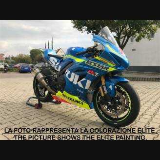 Lackierte Rennverkleidung Suzuki Gsxr 1000 2017 - 2024 Schnellverschlüsse frei - MXPCRV11798