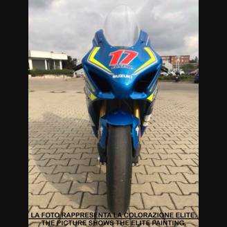 Lackierte Rennverkleidung Suzuki Gsxr 1000 2017 - 2024 Schnellverschlüsse frei - MXPCRV11798