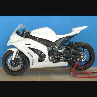 Complete fairing in 5 pieces without front fender