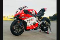 Complete and painted fairings with back seat Neoprene seat DUCV4 SB19