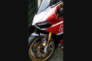 Complete and painted fairings with back seat for neoprene seat ARUBA SBK15