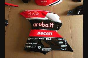 Complete and painted fairings with back seat original seat Aruba Vers.Or.