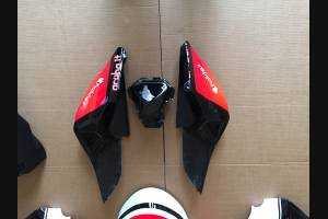 Complete and painted fairings with back seat original seat Aruba Vers.Or.