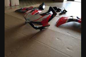 Complete and painted fairings with back seat original seat Aruba Vers.Or.