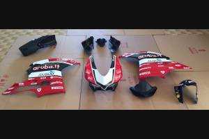 Carene Racing Ducati 959 1299 Panigale complete di parafango Codone sella Originale Aruba SBK16