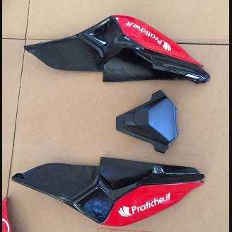 Carene Racing Ducati 959 1299 Panigale complete di parafango Codone sella Originale Aruba SBK16
