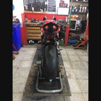 ABS Verkleidung Lackiert street Ducati Panigale V4 Akrapovic Auspuff DUCV4 SB19